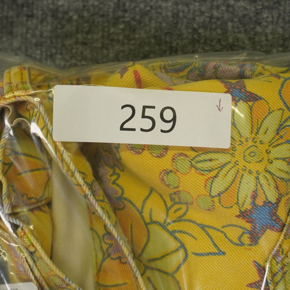 NEW Free People Alani Printed Cutoff Shorts Womens 29 Yellow Floral Distressed - Picture 10 of 10